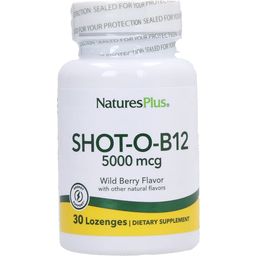 Nature's Plus Shot-O-B12 tabletki do ssania - wiśnia