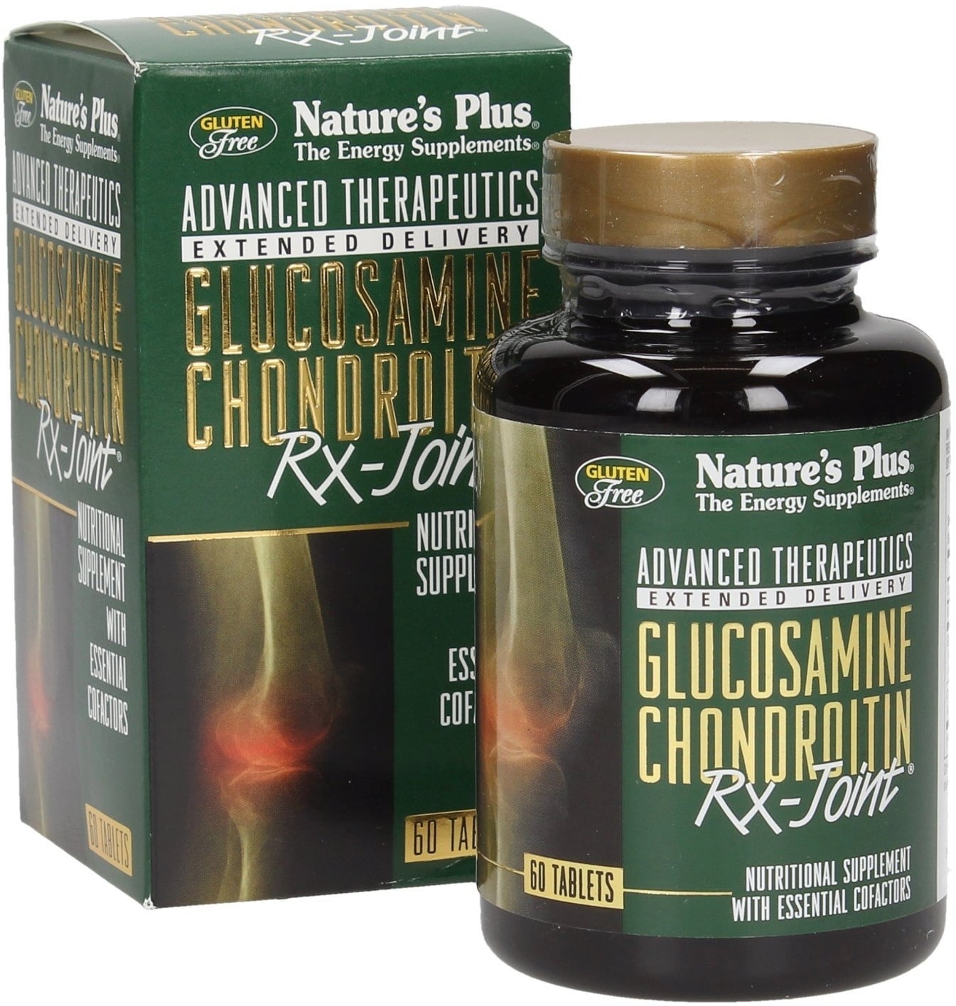 Nature's Plus Rx-Joint™ Glucosamine/Chondroitin - 60 Tabletter