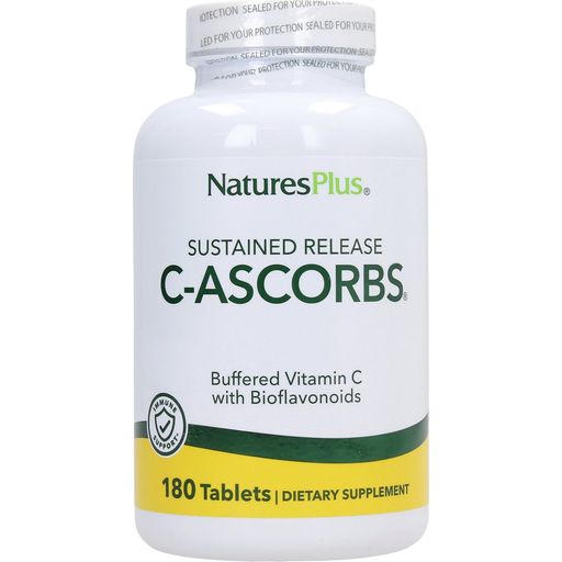 Nature's Plus C-Ascorbs® S/R 1000 mg - 180 comprimidos