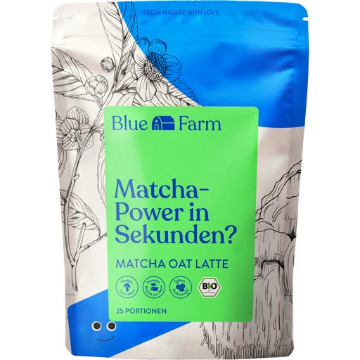 Blue Farm Bio Matcha Oat Latte - 300 g