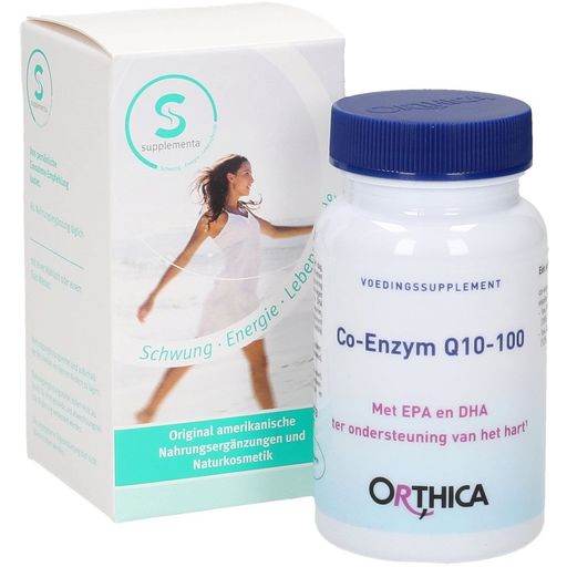 Orthica Co-Enzym Q10-100 - 30 Capsules