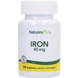 Nature's Plus Iron 40 mg