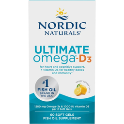 Nordic Naturals Ultimate Omega-D3 - 60 softgels