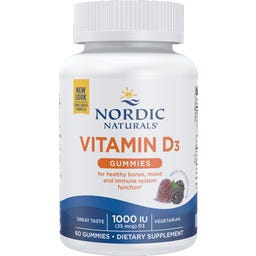 Nordic Naturals D3-vitamin gumicukor - 60 gumicukor