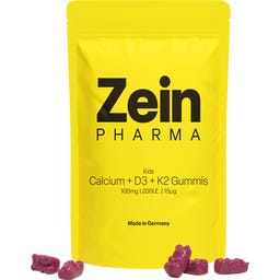 ZeinPharma Kids Calcium + Vitamin D3 + K2 - 60 Gummis