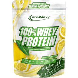 ironMaxx 100% Whey Protein 500 g opakowanie - Cytryna-jogurt