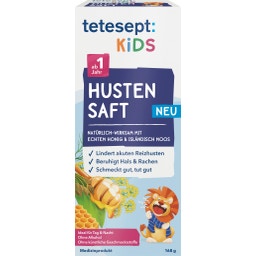 tetesept Kids sirup proti kašlju - 168 g