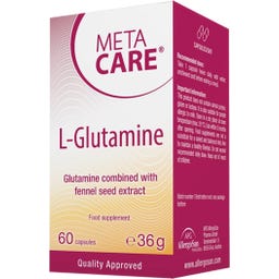 META-CARE® L-Glutamine - 60 cápsulas