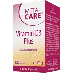 META-CARE® Vitamin D3 Plus - 60 cápsulas