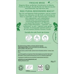 Pukka Bio zelený čaj Mint Matcha - 20 čajových vrecúšok