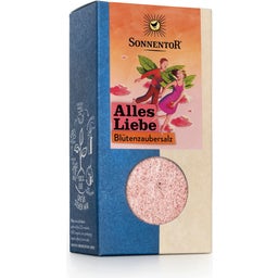 Sonnentor Sale Magico dell'Amore con Fiori - 120 g - pacchetto