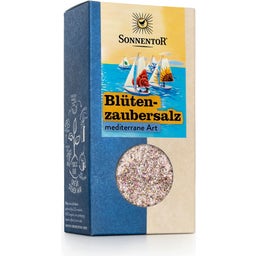 Sonnentor Organic Mediterranean Blossom Magic Salt - Package, 120 g