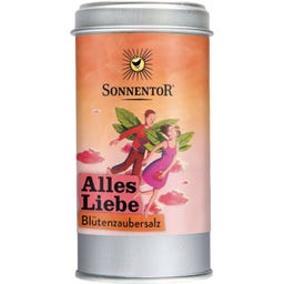 Sonnentor Szerelem - Mágikus virágsó Bio - Fűszerszóró, 90g