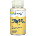 Solaray Potassium Asporotate - 100 Kapseln