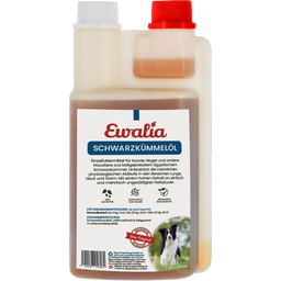 Ewalia Mustakuminaöljy eläimille - 500 ml