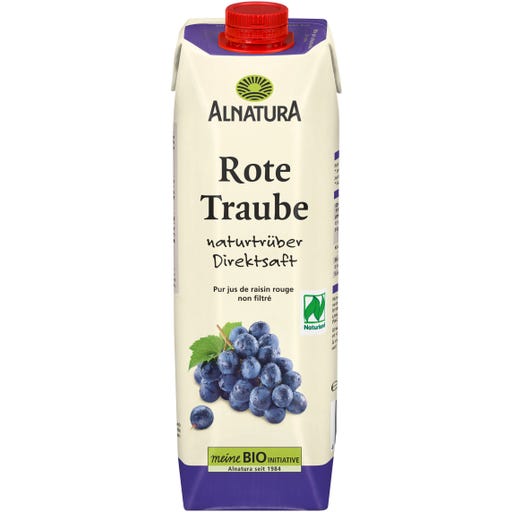 Alnatura Ekologisk Druvjuice Ofiltrerad - 1 l