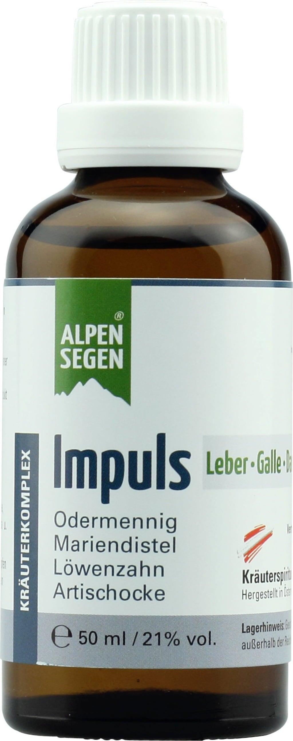 Alpensegen - Impulsion, Foie + Bile + Intestin - 50 ml
