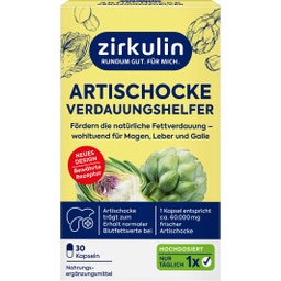 zirkulin Artischocke Verdauungshelfer - 30 Kapseln