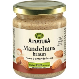 Alnatura Crema di Mandorle Bio - Scura - 250 g