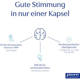 pure encapsulations Mood Formel - 30 Kapseln