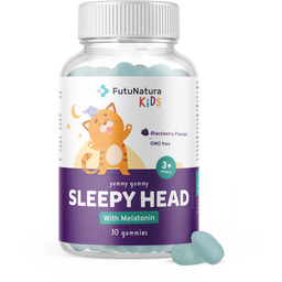 FutuNatura Kids yummy gummy SLEEPY HEAD - 60 Gummis