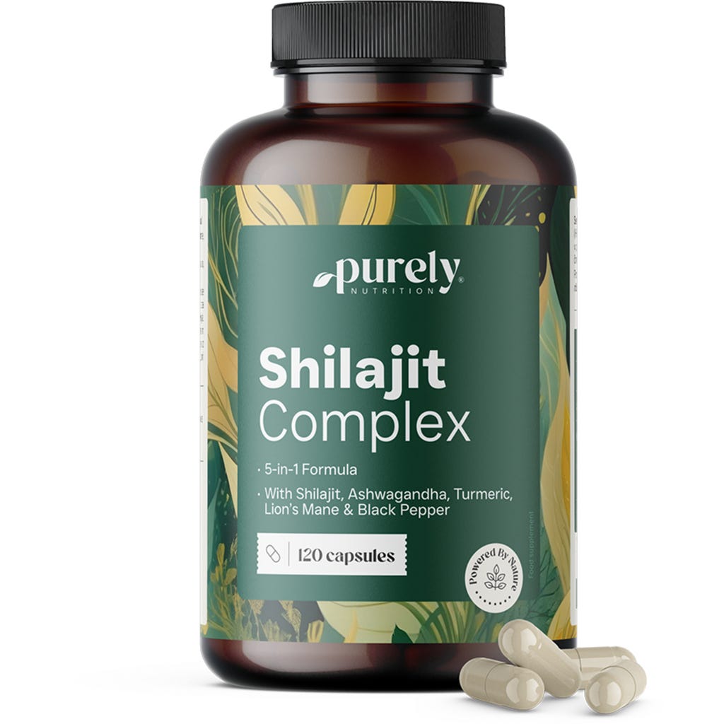 Purely Nutrition Shilajit Complex, 120 capsules