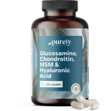 Glucosamine, Chondroitin, MSM & Hyaluronic Acid