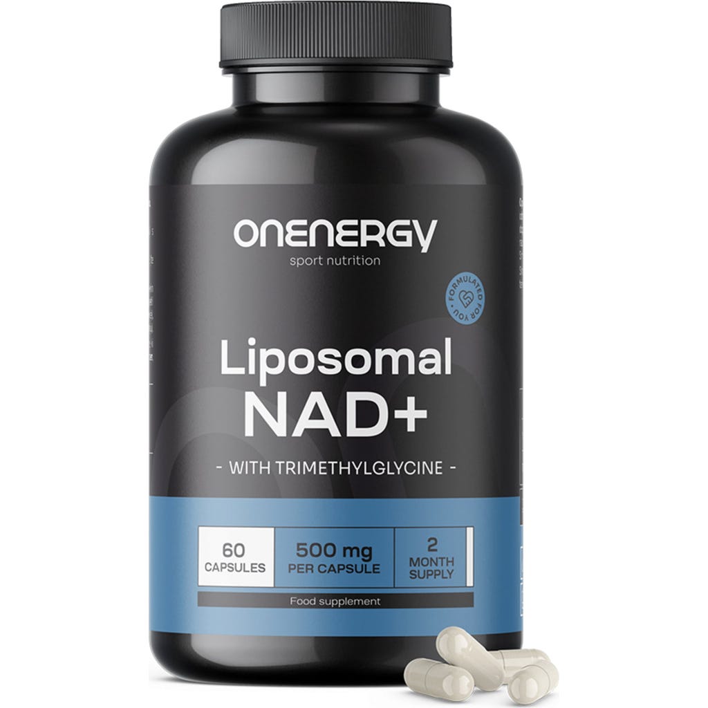Liposomal NAD+ 500 mg, 60 capsules - OnEnergy