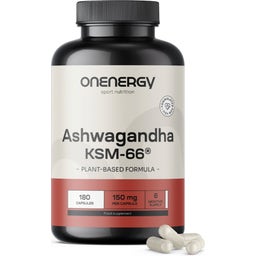 OnEnergy Ashwagandha KSM-66® - 180 Kapseln
