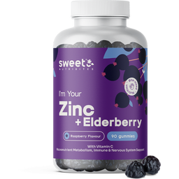 Sweet Nutribites Zinco con Sambuco - 90 gummies