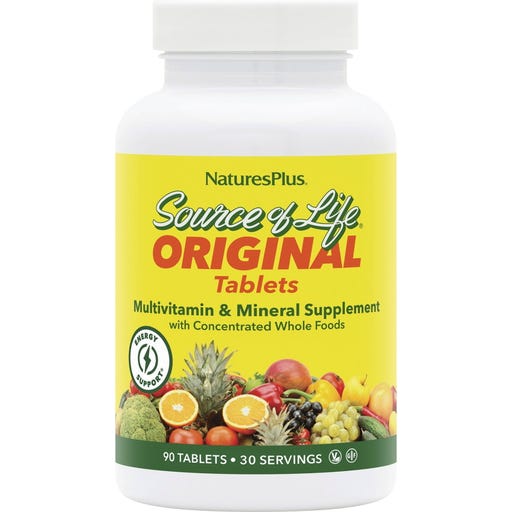 Nature's Plus Source of Life® Tabs - 90 Tabletten