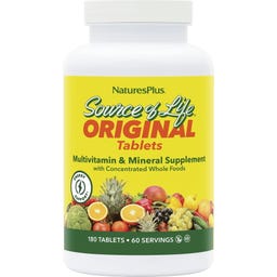 Nature's Plus Source of Life® Tabs - 180 comprimés