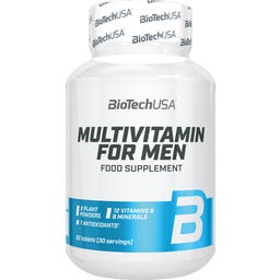 BioTechUSA Multivitamin for Men - 60 tabletta