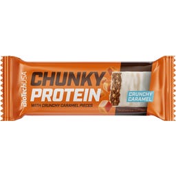 BioTechUSA Chunky Protein Bar - Crunchy Caramel