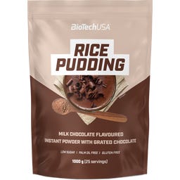 BioTechUSA Rice Pudding 1000g - Milk Chocolate