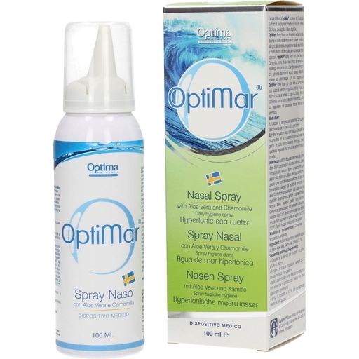 OptiMar - Spray para la Nariz con Manzanilla y Aloe Vera - 100 ml