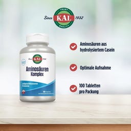KAL Aminosäuren Komplex 1000 - 100 Tabletten