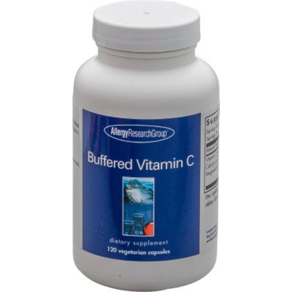 Buffered Vitamin C, 120 veg. capsules - Allergy Research