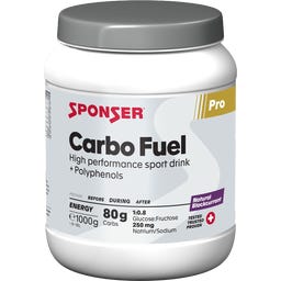 Sponser® Sport Food Carbo Fuel Luonnollinen Mustaherukka - 1.000 g