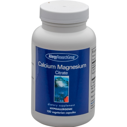 Allergy Research Group Calcium Magnesium Citrate - 100 veg. kapslar