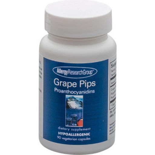 Allergy Research Group Grape Pips Proanthocyanidins - 90 gélules veg.