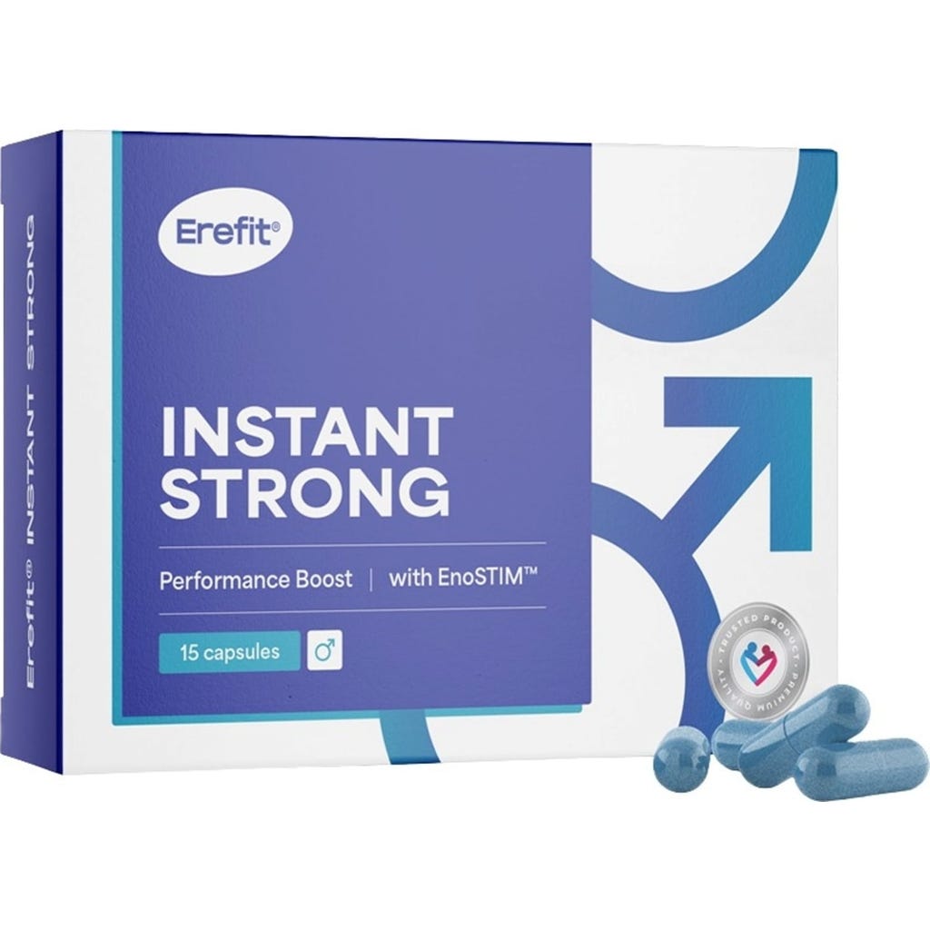 INSTANT STRONG  Performance Boost, 15 capsules - Erefit - VitalAbo Online  Shop Europe