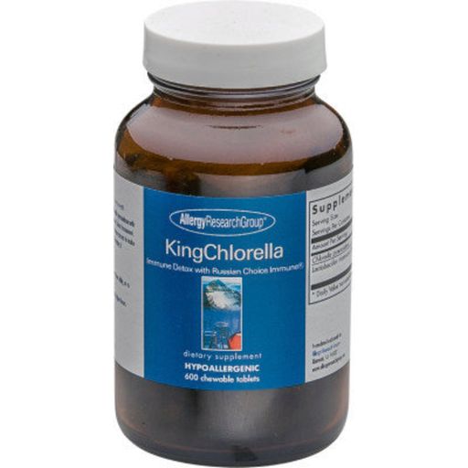 Allergy Research Group KingChlorella - 600 žvýkacích tablet