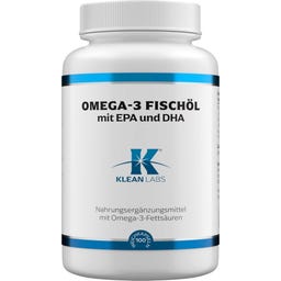 KLEAN LABS Omega-3 halolaj - 100 kapszula