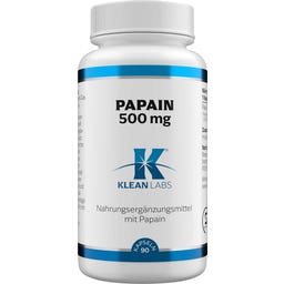 KLEAN LABS Papain 500 mg - 90 Kapslar