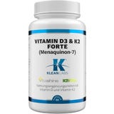 KLEAN LABS Vitamin D3 & K2 Forte Menaquinon