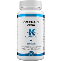 KLEAN LABS Omega-3 extra - 60 gélových kapsúl