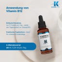 KLEAN LABS Vitamin B12 Methylcobalamin - 30 ml