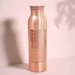 Forrest & Love Gravierte Kupferflasche - Mosaik