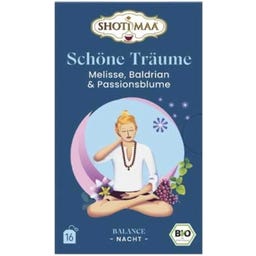 Bio Tee Schöne Träume - Melisse, Baldrian & Passionsblume - 16 Teebeutel